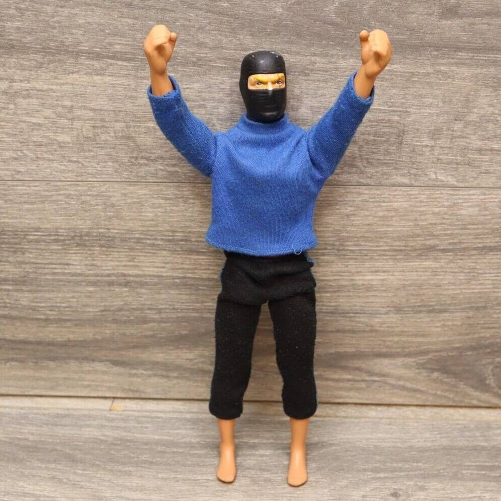 Vintage 1992 Hasbro GI Joe Masked Boy Doll Action Figure Outfit Shirt Pants